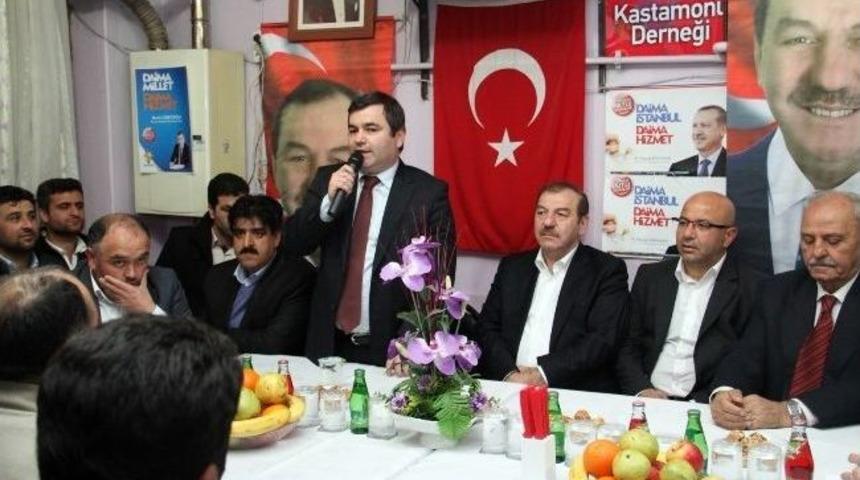 Başkan Kadıoğlu Esenyurt Kastamonulular Derneğini Ziyaret Etti