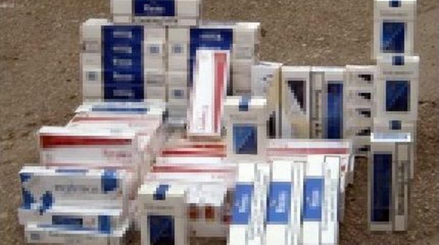 Tosya'da 7 Bin 390 Paket Ka&ccedil;ak Sigara Ele Ge&ccedil;irildi