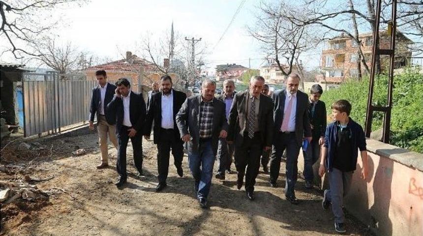 Ak Partili Aydın&rsquo;dan Ey&uuml;p&rsquo;&uuml;n K&ouml;ylerine Ziyaret