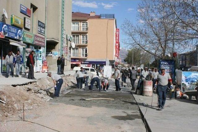 Büyük Çarşı Merdivenleri Yenileniyor