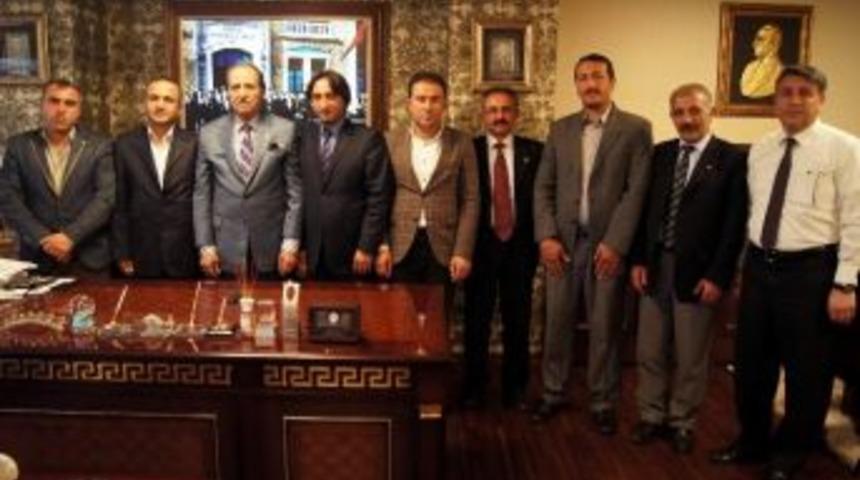 Zara Esnaf Odası Y&ouml;netiminden Sesob Başkanı K&ouml;ksal&rsquo;a Ziyaret