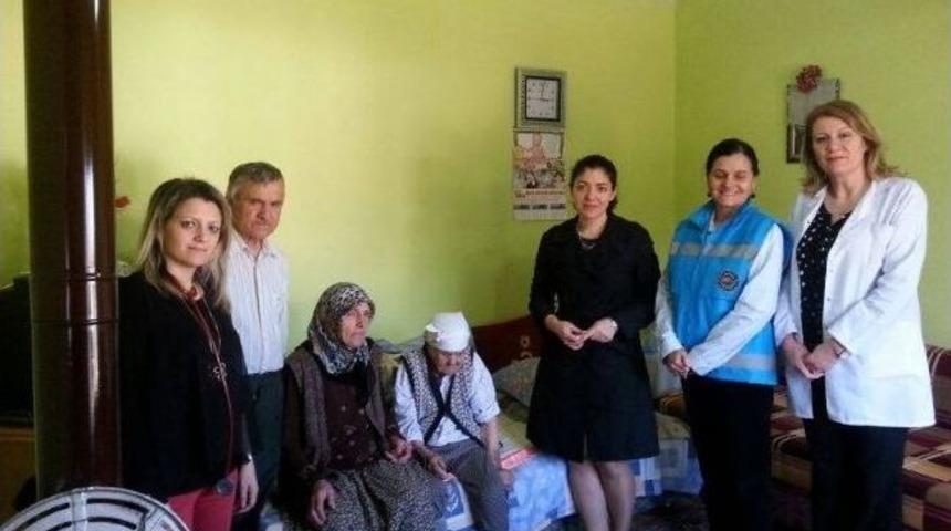 Uzunk&ouml;pr&uuml;'de Evde Sağlık Hizmetleri Devam Ediyor