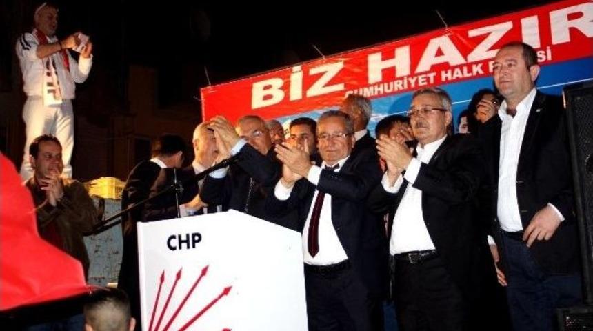 Alaşehir Chp'den G&ouml;vde G&ouml;sterisi