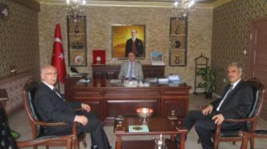 Malatya İl M&uuml;ft&uuml;s&uuml; Yusuf G&uuml;l, Veda Ziyaretlerinde