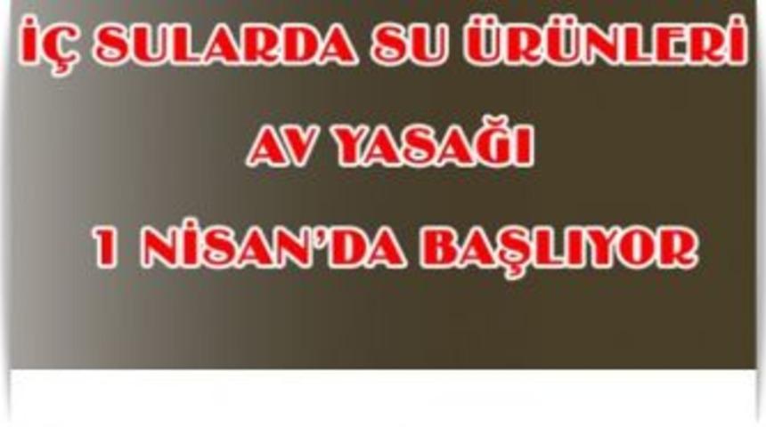 Su &Uuml;r&uuml;nleri Av Yasağı 1 Nisan&rsquo;da Başlıyor