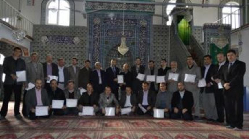 Alaplı'da Din g&ouml;revlilerine Hizmet i&ccedil;i eğitim verildi