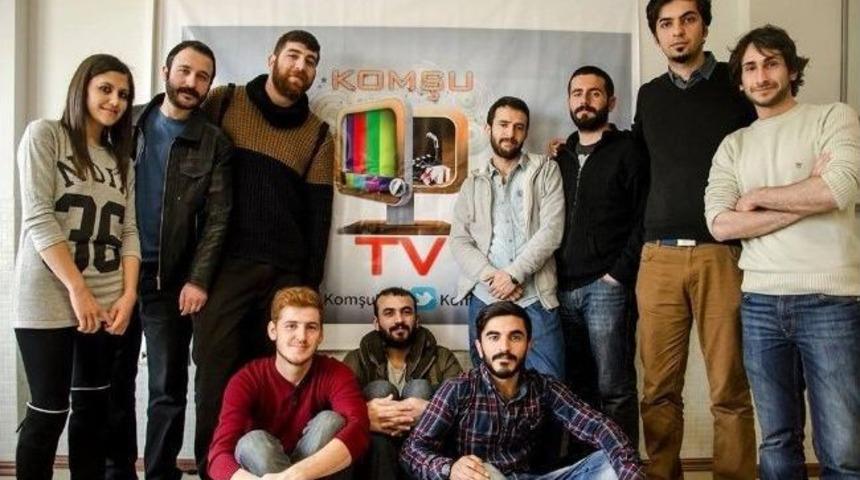 'komşu Tv' &Uuml;&ccedil;&uuml;nc&uuml; Programını &Ccedil;ekti