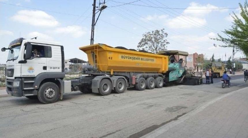 Şeyh Cemil Nardalı Caddesi Asfaltlanıyor