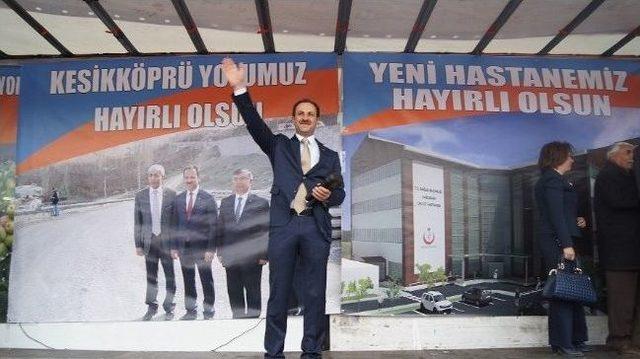 Ak Parti Kağızman’da Seçim Mitingini Yaptı