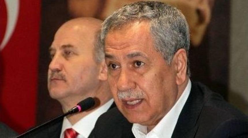 Arın&ccedil;, Dışişleri Bakanlığındaki Ortam Dinlemesiyle İlgili Konuştu (1)