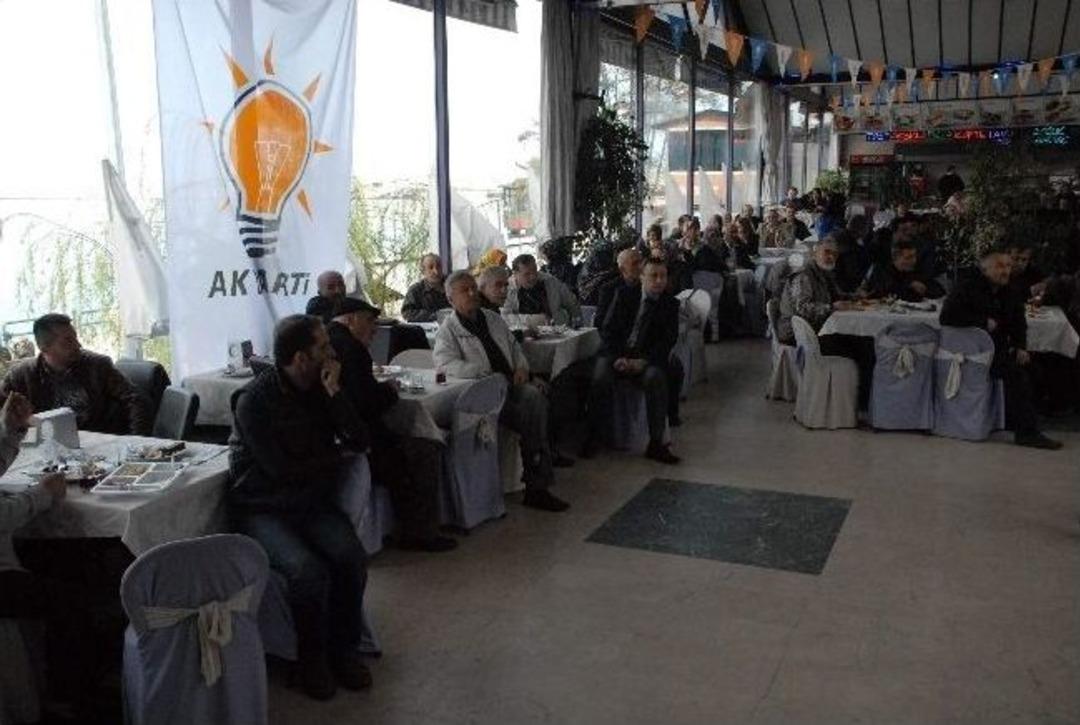 Ak Parti Zonguldak&rsquo;ta Esnaflarla Bir Araya Geldi