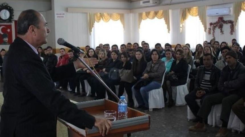 Urla Belediye Başkanı Karaosmanoğlu Taşeron İş&ccedil;ileri Sendikalı Yaptı