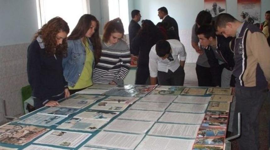 K&ouml;rfez Anadolu Lisesi&rsquo;nde &Ccedil;anakkale Sergisi