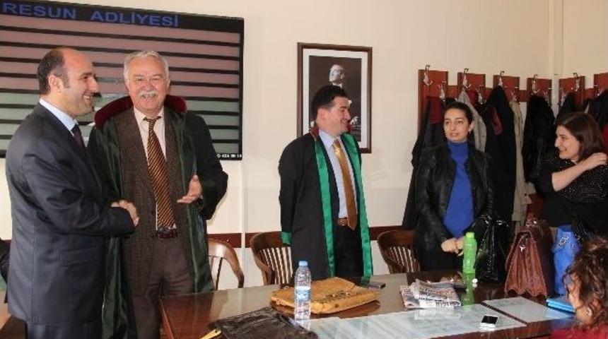 Giresun Bağımsız Belediye Başkan Adayı Avukat Serkan &Ouml;zdemir&rsquo;e Meslektaşlarından B&uuml;y&uuml;k Destek