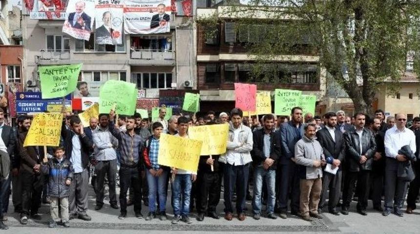 Mısır&rsquo;daki İdamlar Gaziantep&rsquo;te Protesto Edildi