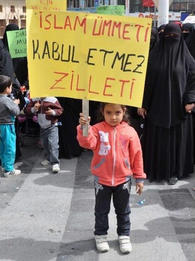 Mısır’daki İdamlar Gaziantep’te Protesto Edildi