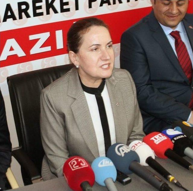 Meclis Başkan Vekili Akşener Elazığ'da