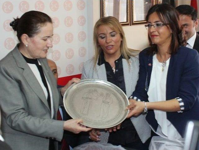 Meclis Başkan Vekili Akşener Elazığ'da