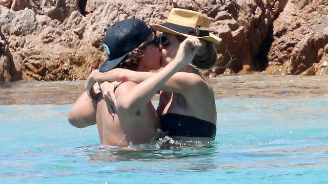 Heidi Klum, sevgilisi Vito Schnabel ile tatilde