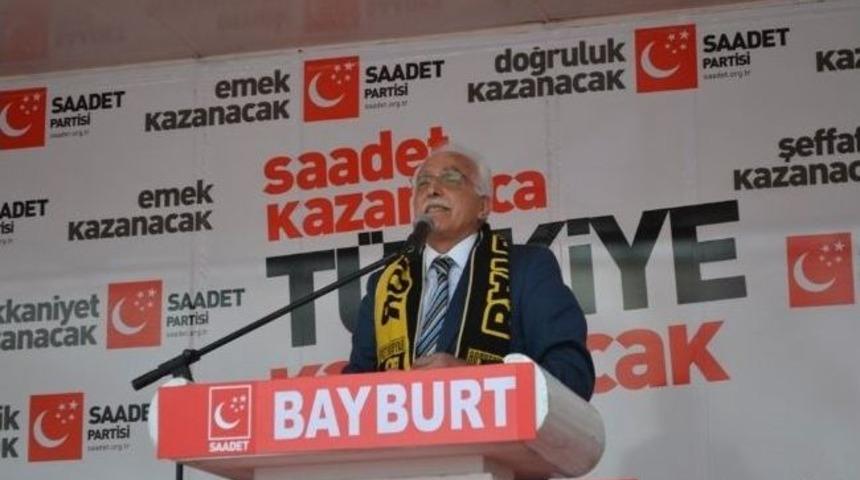 Sp Genel Başkanı Kamalak, Bayburt&rsquo;ta