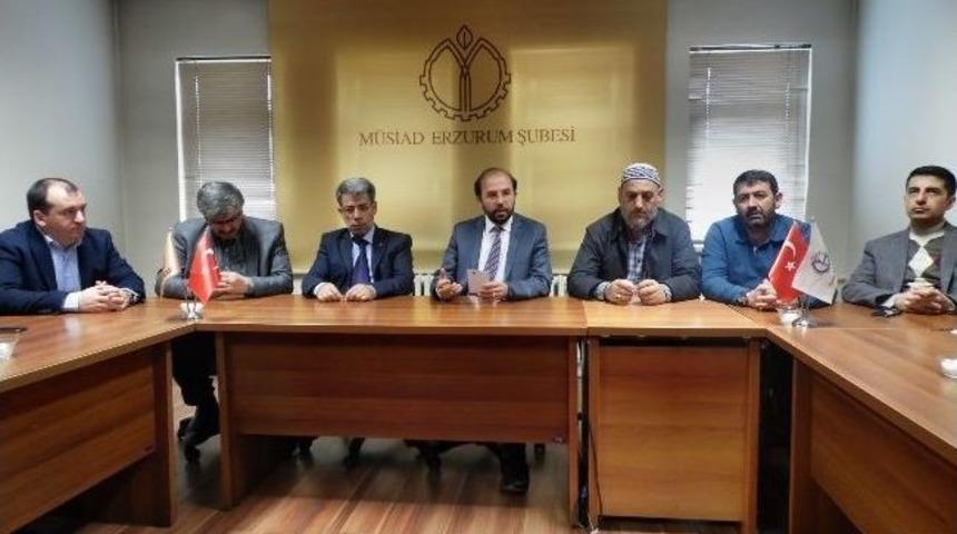 M&uuml;siad Şube Başkanı Bekmez Veda Etti