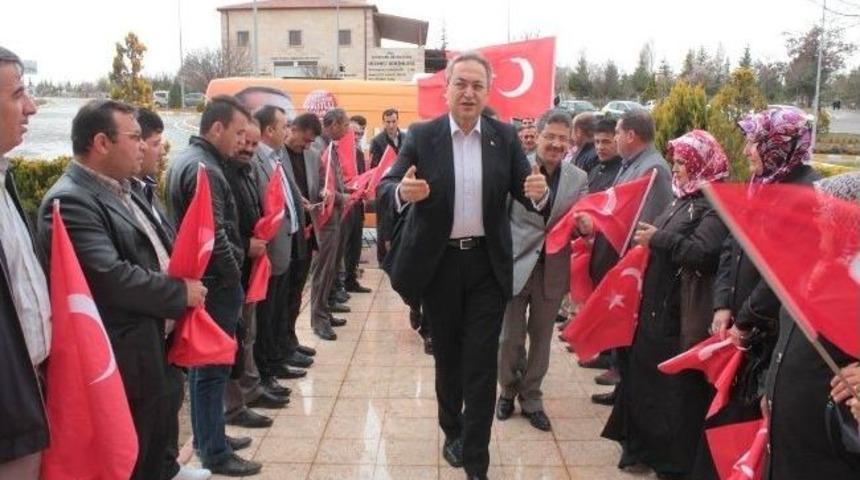Ak Parti Milletvekilleri Ve Belediye Başkanı &Uuml;nver Şehit Aileleri Ve Gaziler İle Buluştu