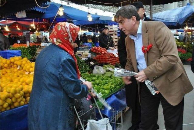 Başkan Özcü, İlçe Halkıyla Vedalaştı