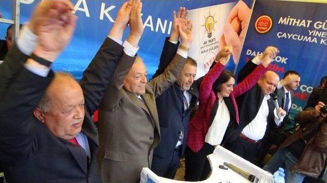 Ak Parti Çaycuma’da Miting Düzenledi