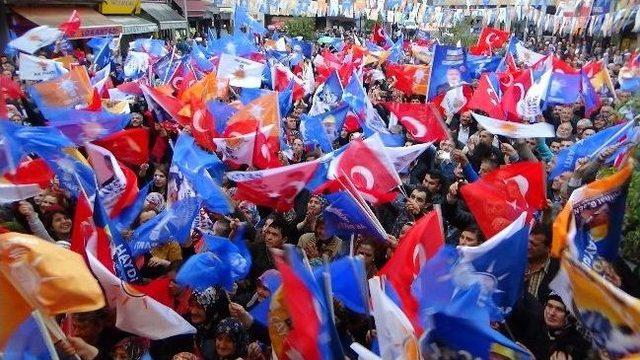 Ak Parti Çaycuma’da Miting Düzenledi