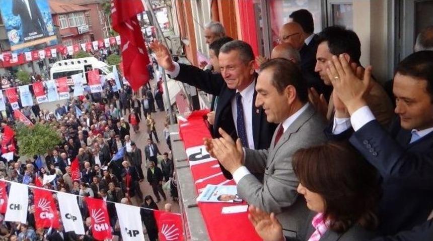 Chp &Ccedil;aycuma&rsquo;da Miting Yaptı