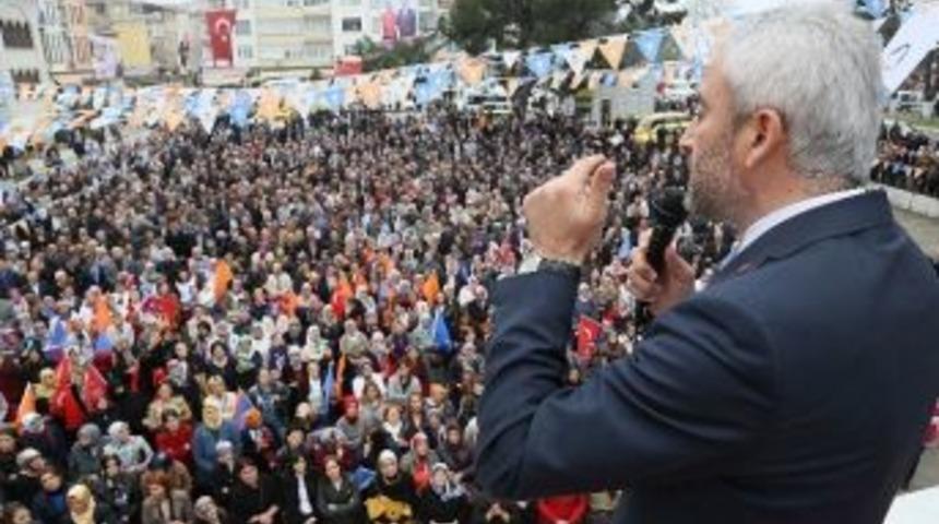 Yılmaz: &ldquo;hemşehrilerimizin Hizmetkarıyız&rdquo;