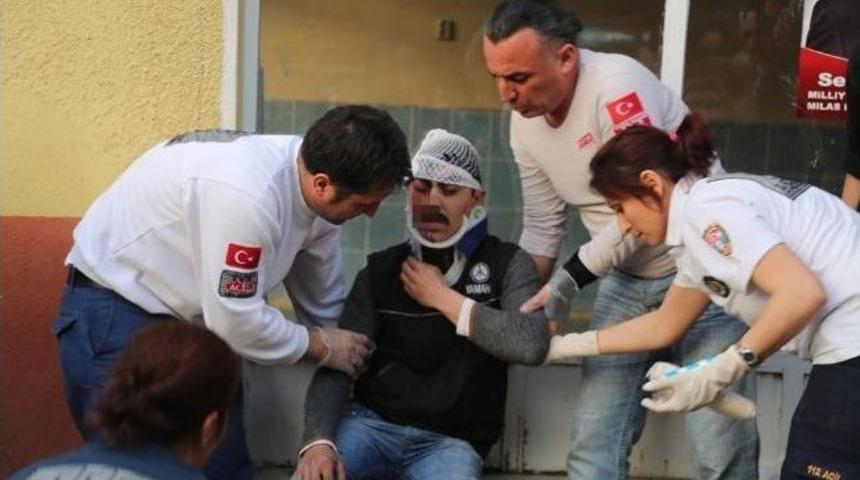 Milas'ta Trafik Kazası: 1 Yaralı