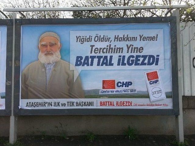 (özel Haber) Siyasi Parti Afişinde Resimlerini Gören Vatandaşlar Tepki Gösterdi