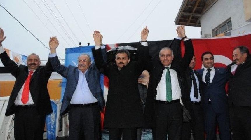 Ak Parti&rsquo;den Ortak&ouml;y Ve Aşdağul&rsquo;da G&ouml;vde G&ouml;sterisi