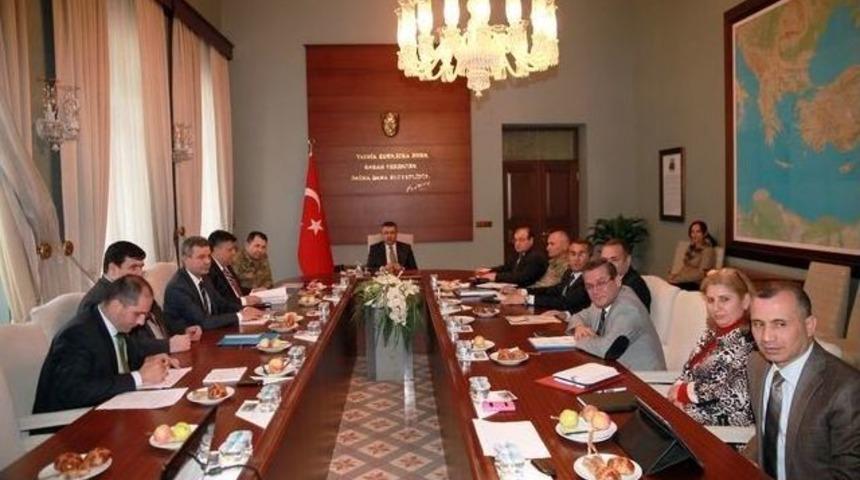 Hatay Valiliği'nde Yayladağı-kesep Ve Reyhanlı B&ouml;lgesindeki Son Gelişmeler Değerlendirildi