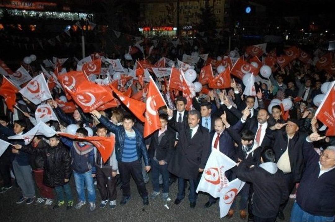 Bbp Genel Başkanı Destici Birlik Ş&ouml;leni&rsquo;ne Katıldı