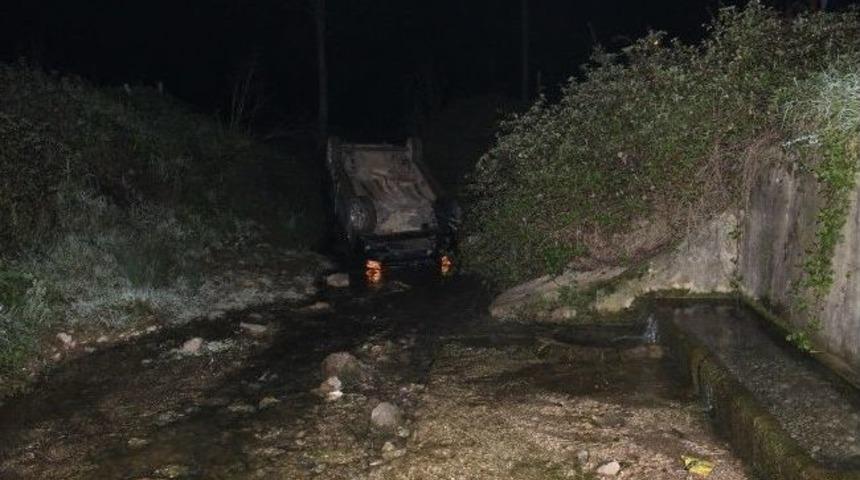 Kaynarca&rsquo;da Ara&ccedil; Dereye U&ccedil;tu