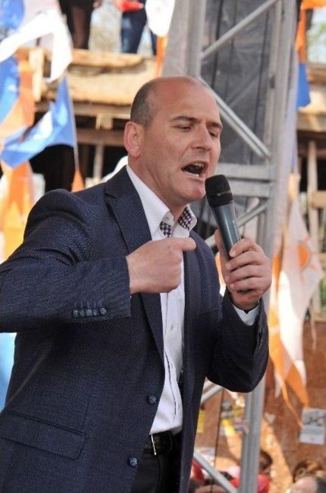 Ak Parti Genel Başkan Yardımcısı Süleyman Soylu: