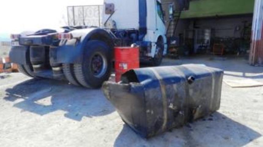 Mazot Deposu Patladı