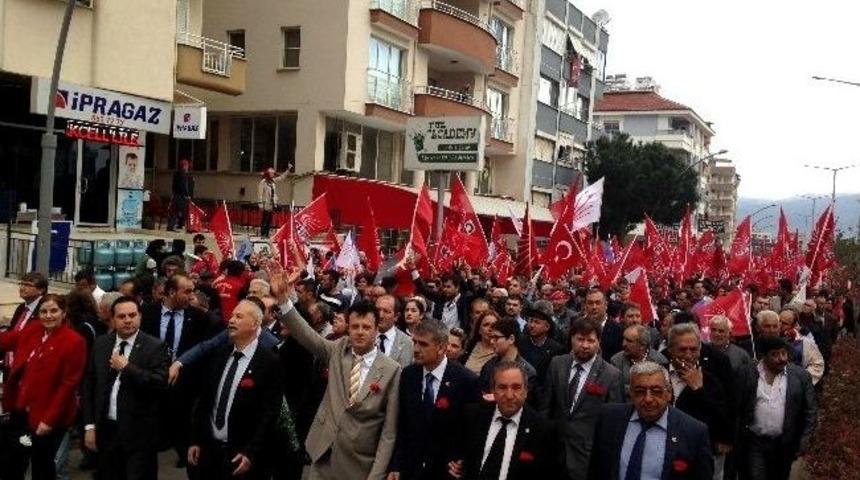 Chp Alaşehir&rsquo;de Se&ccedil;im Turu Attı