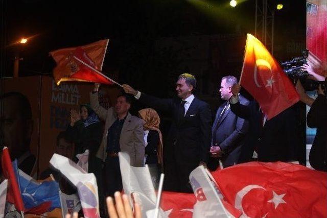 Sarıçam'da Ak Parti'den Görkemli Miting