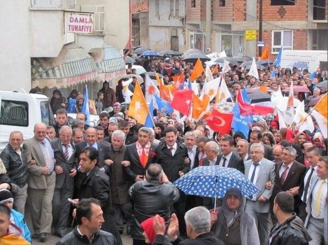 Hisarcık’ta Yerel Seçim Mitingleri