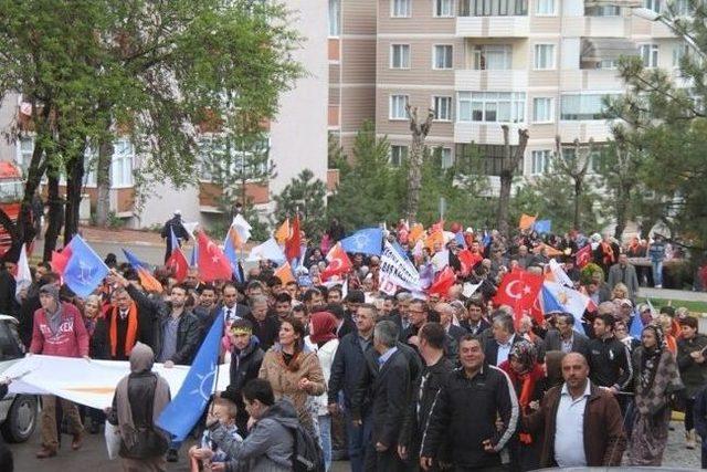 Safranbolu’da Ak Parti Son Yürüşünü Yaptı