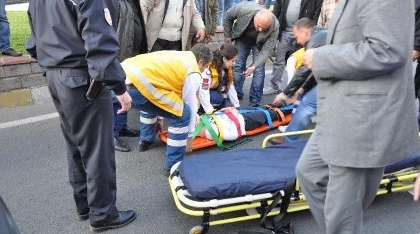 Nazilli&rsquo;de Trafik Kazası; 1 Yaralı