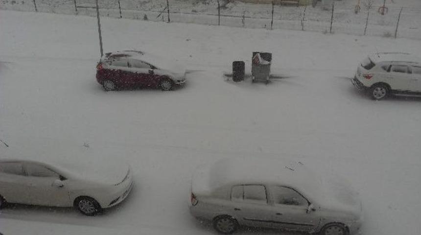 Patnos'a Kış Geri Geldi