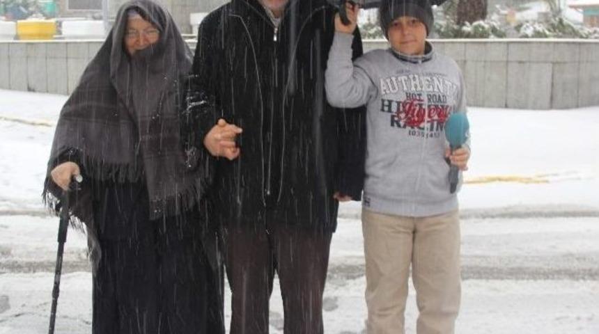 Rize’de Yoğun Kar Yağışı