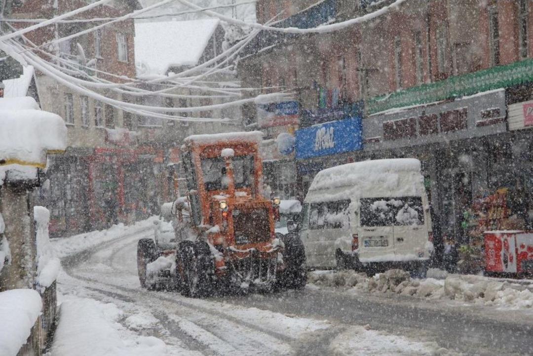 Doğu Karadeniz'de Kar Yağışı