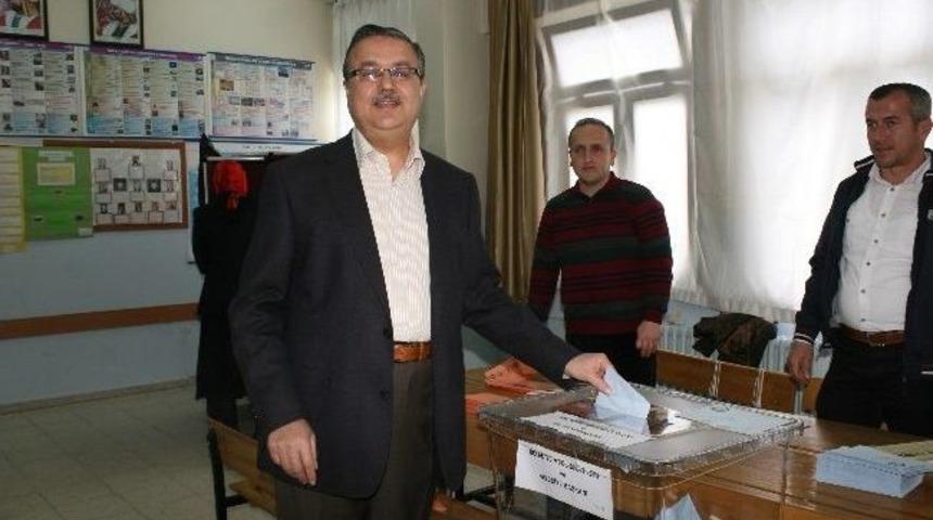 D&uuml;zce Valisi Ali İhsan Su Oyunu Kullandı