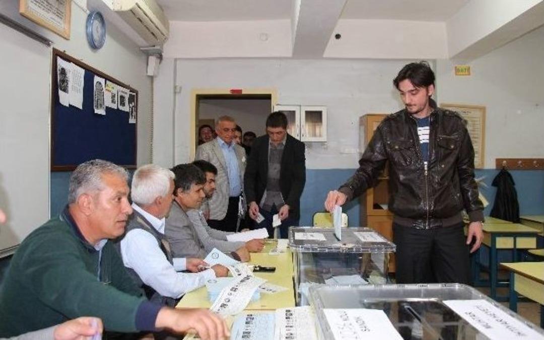 Aydınlılar Sandığa Yoğun İlgi G&ouml;sterdi