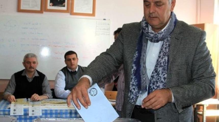 Muhittin Dalgı&ccedil; Erkenden Sandık Başındaydı